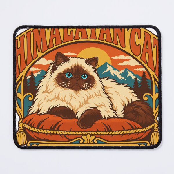 Item preview, Himalayan Cat Gift - Fluff Royalty designed and sold by RedRubyBubble.