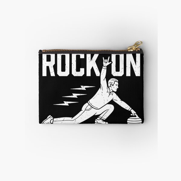 Item preview, rock on curling designed and sold by kiakuki.