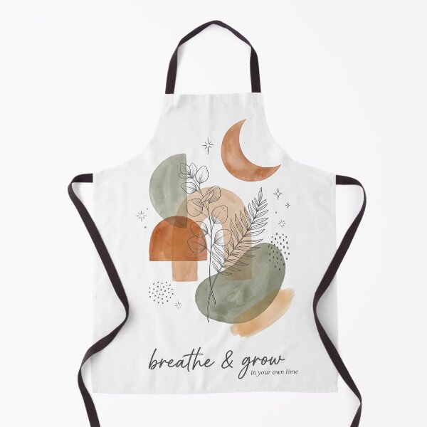Item preview, Breathe and Grow Boho Botanical Abstract Art designed and sold by PrintoThink.