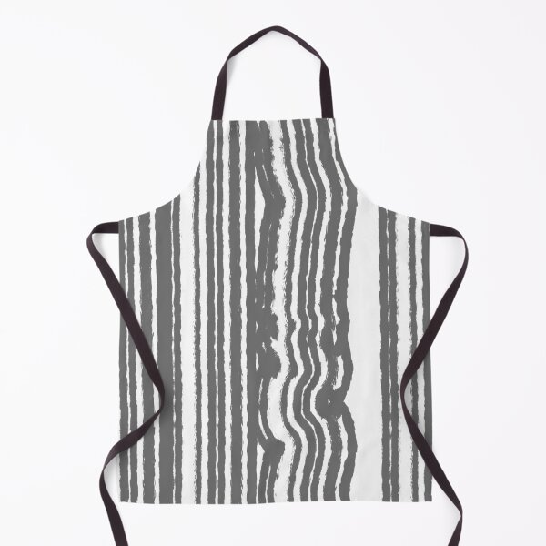 Item preview, Wavy Rhythm – Grey Abstract Brushstroke Stripes designed and sold by Fun In The Sun .