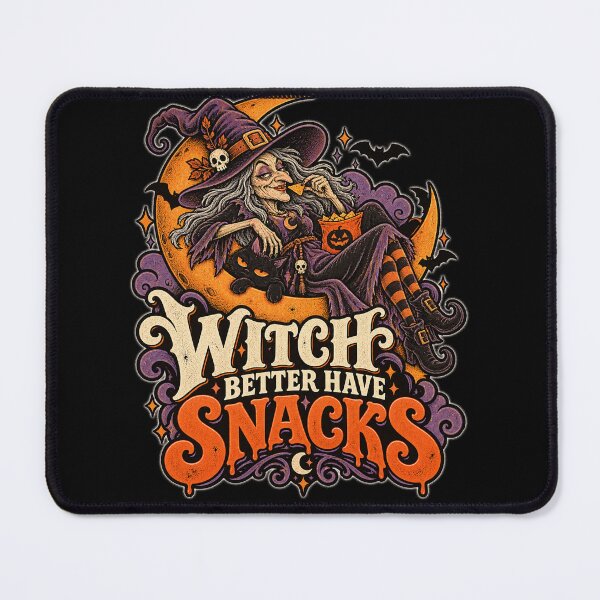 Item preview, Scary Witch Better Have Snacks Vintage Halloween designed and sold by THAT-ONE-TEE.
