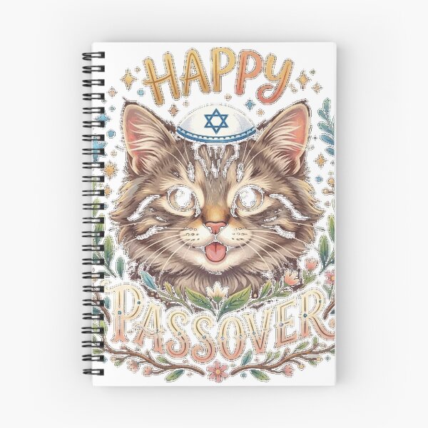 Item preview, Passover Happy Passover Cat Funny Seder Jewish Holiday Essential T-Shirt_ed1370dd56 designed and sold by gidget-gadget.