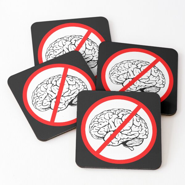 Item preview, Idiocracy NO BRAIN designed and sold by mrpotatoheadd.