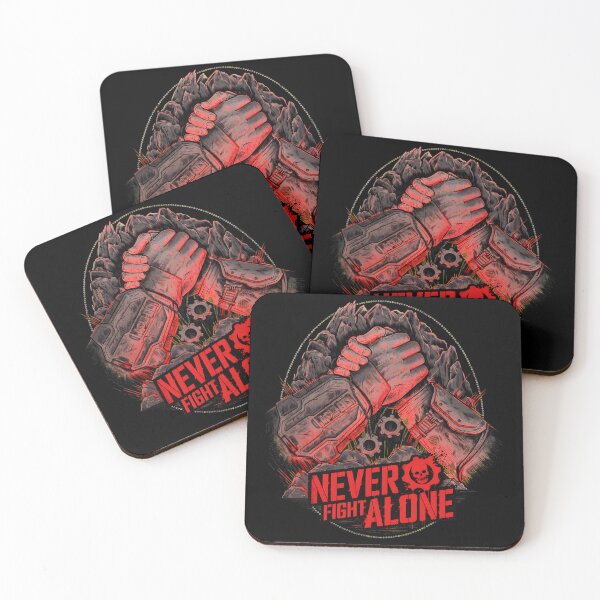 Item preview, Gears of Wars Never Fight Alone Handshake designed and sold by Lucinda--Power.