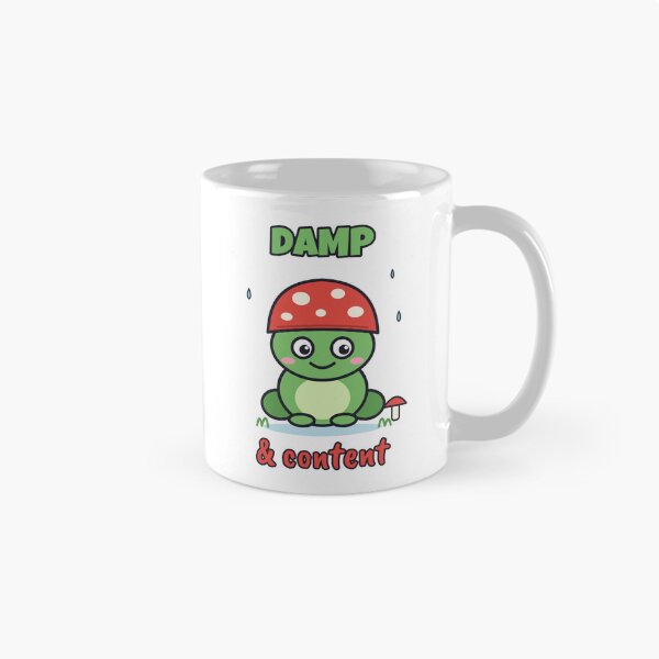 Item preview, Damp And Content Cute Frog Mushroom Hat Cottagecore designed and sold by Baptiste66.