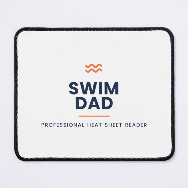 Item preview, Swim Dad Professional Heat Sheet Reader designed and sold by WakeCapCo.