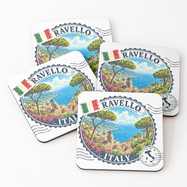 Item preview, Ravello Amalfi Coast - Vintage Art designed and sold by devonclemon.