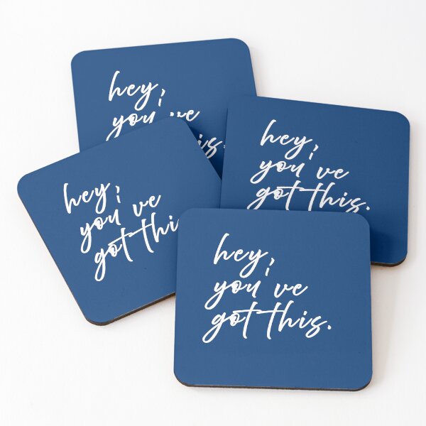 Item preview, "Hey, You've Got This" motivational streetwear text tee design designed and sold by TR_fairydesigns.