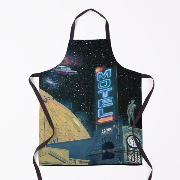 Item preview, Melbourne Cosmic Motel – Retro Futurist Synthwave Art designed and sold by Michael Capparelli.