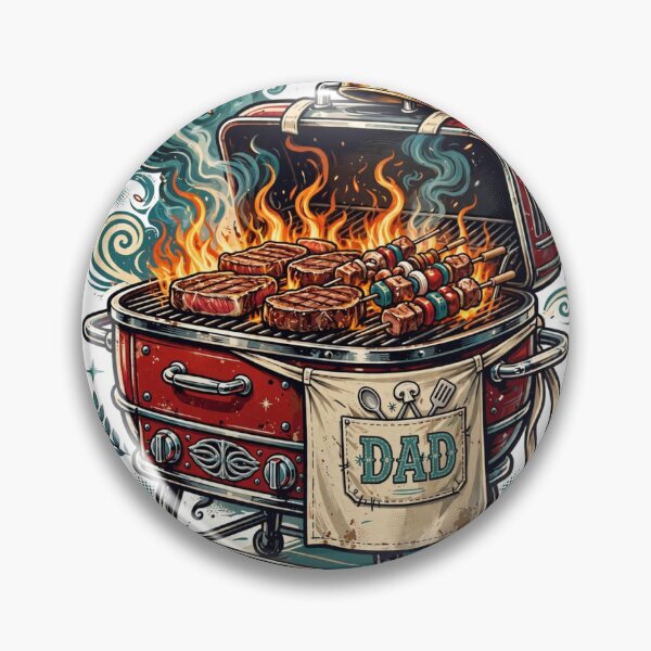 Item preview, Grill Daddy Premium BBQ Shirt | Crowned Grill Master Gift Tee designed and sold by DripyDesigns.