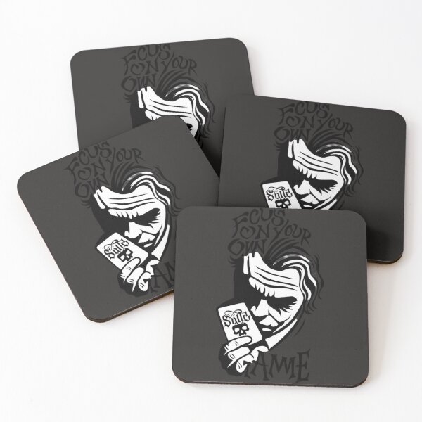 Item preview, Focus on Your Own Game Joker Quote Art designed and sold by DKSH1234.