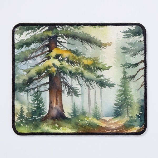 Item preview, Spruce forest in summer designed and sold by Kraftbaum.