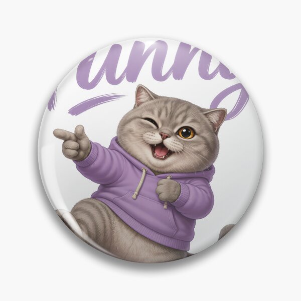 Item preview, British Shorthair Music Cat Art designed and sold by PurrBloom Studio.