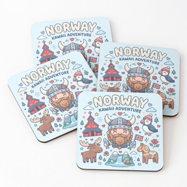 Item preview, Norway Kawaii Adventure designed and sold by Amir Faysal.
