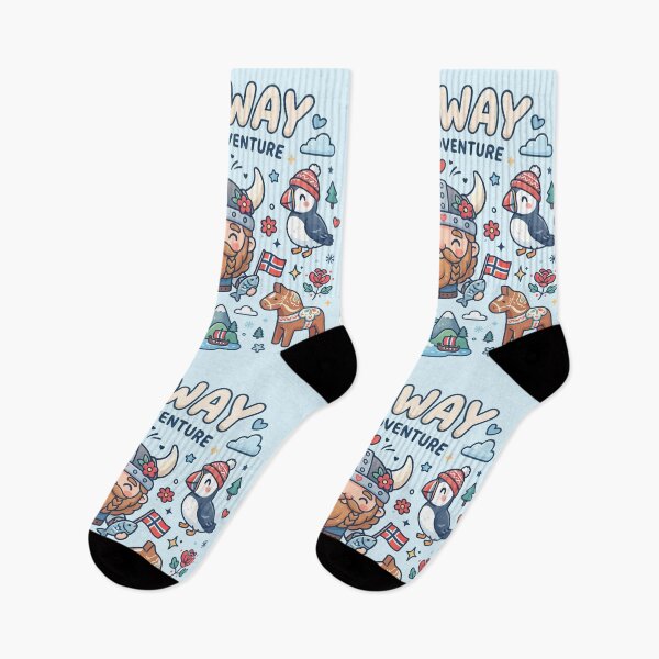 Item preview, Norway Kawaii Adventure designed and sold by Amir Faysal.