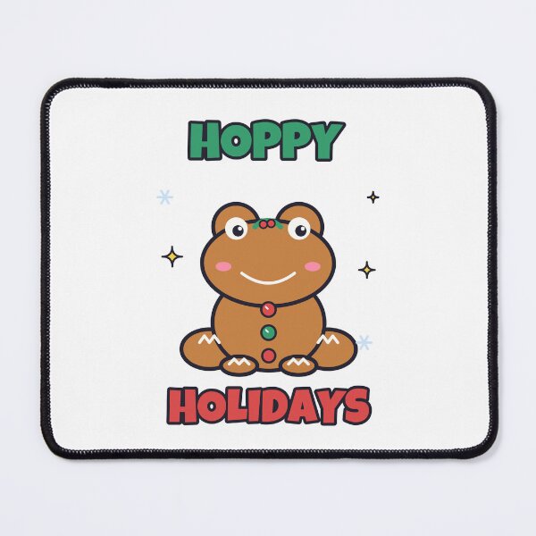 Item preview, Hoppy Holidays Gingerbread Frog Cute Christmas designed and sold by Baptiste66.