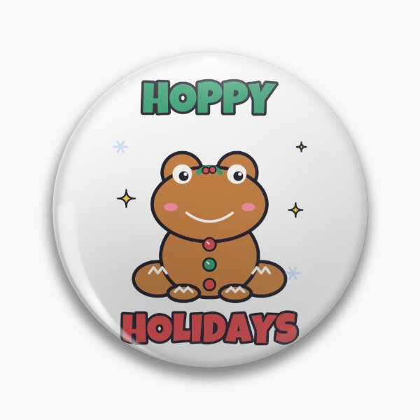Item preview, Hoppy Holidays Gingerbread Frog Cute Christmas designed and sold by Baptiste66.