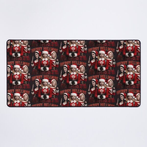Item preview, Merry Hellmas Three Santa Girls Trio designed and sold by Voodoo Store Paranormal Collections.