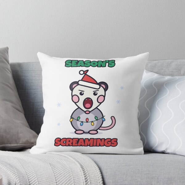 Item preview, Seasons Screamings Funny Opossum Santa Hat Christmas designed and sold by Baptiste66.