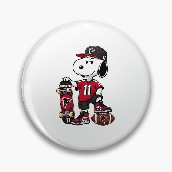 Item preview, Snoopy Atlanta Falcons Football designed and sold by VesperaLin12.