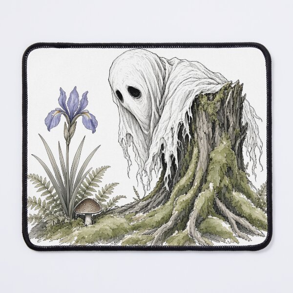 Item preview, The Wistful Ghost and the Wild Iris designed and sold by WWAC.
