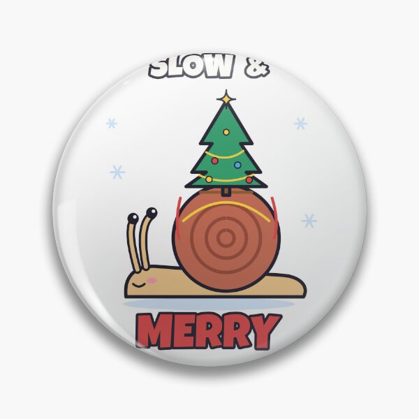 Item preview, Slow And Merry Cute Snail Christmas Tree designed and sold by Baptiste66.