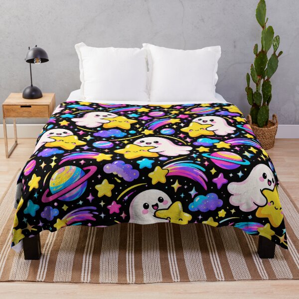 Item preview, Cute Cosmic Ghost Hugging Happy Star designed and sold by Thai Vibe Studio.