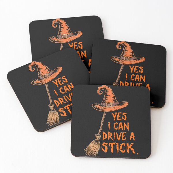 Item preview, Yes I Can Drive A Stick Halloween designed and sold by Alzasshop.