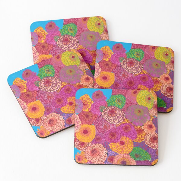Item preview, Massed Zinnias designed and sold by wimceeone.