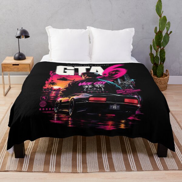 Item preview, Neon Sunset Sports Car Cityscape 6 designed and sold by chiarodilunae.