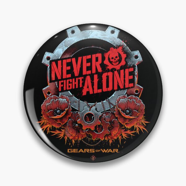 Item preview, Gears of Wars Never Fight Alone Handshake designed and sold by Lucinda--Power.