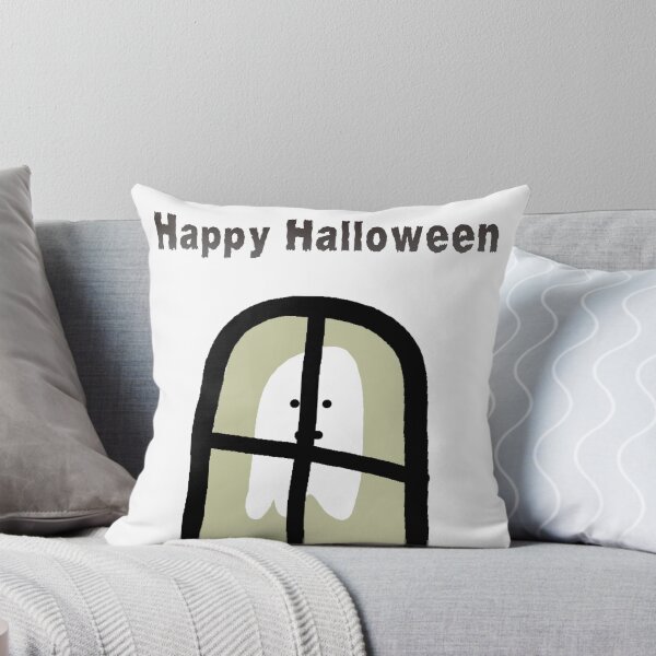 Item preview, Happy Halloween Ghost In Window designed and sold by #SadieArt.