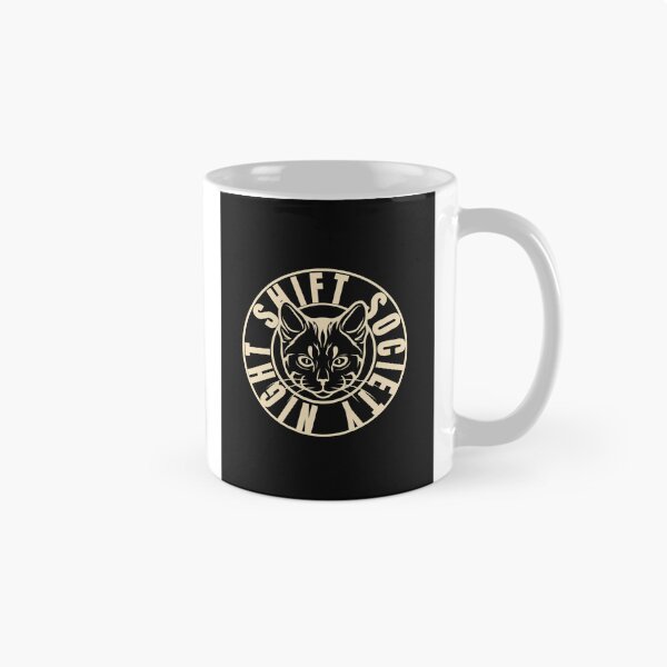 Item preview, Night Shift Society – Vintage Black Cat Moonlight Street wear designed and sold by mbmstores.