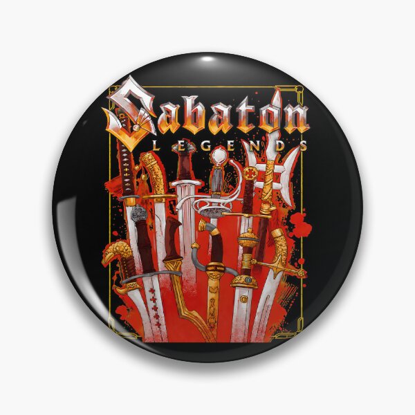 Item preview, Sabaton Legends Swords Heavy Metal Band designed and sold by Fan-7thers.