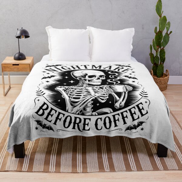Item preview, Nightmare Before Coffee designed and sold by aponwao.