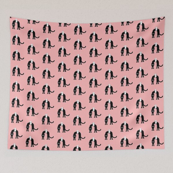 Item preview, Funny Black Cat Refusing to Be Picked Up Drawing designed and sold by magdalenanegra.
