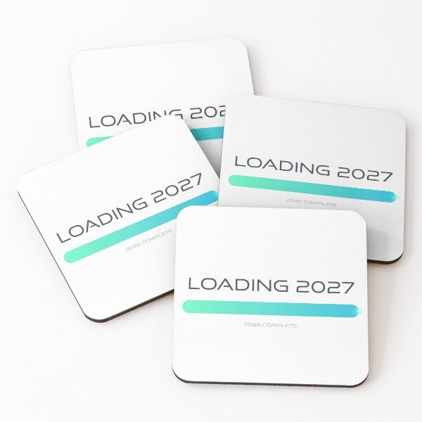 Item preview, Loading 2027 — New Year Loading Bar designed and sold by Neshmi.