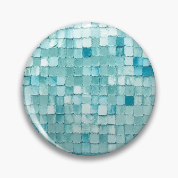 Artikelvorschau, Aqua Mosaic – Pastell Türkis & Blaugrün Impasto Abstrakt entworfen und verkauft von Fun In The Sun .