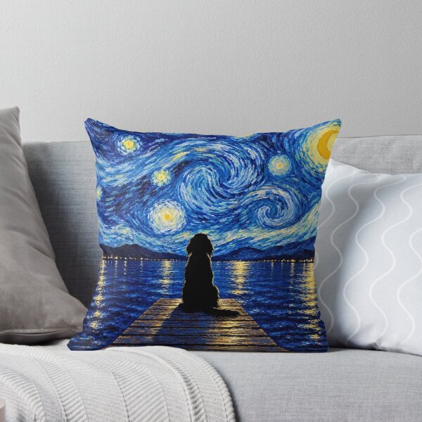 Item preview, Funny Gordon Setter Starry Night Painting Bridge Star Mom Dad Kids designed and sold by FurryHavenPH.