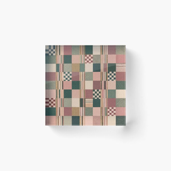 Item preview, Vintage Christmas Plaid Pattern designed and sold by Dream Bloom Gallery.