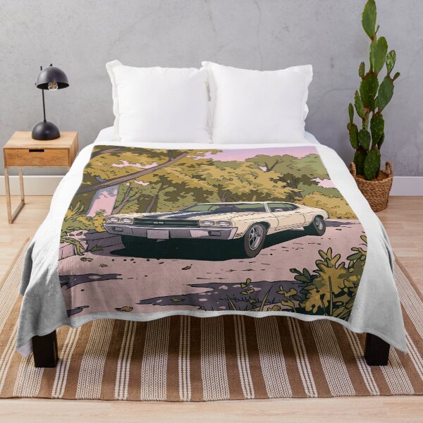 Item preview, 1970 Chevrolet Chevelle SS Retro Anime Aesthetic Classic Muscle Car Art designed and sold by Motorline44.