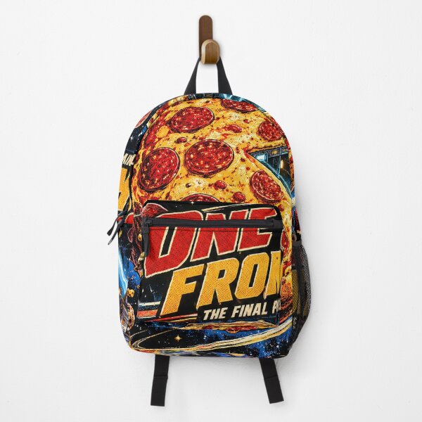 Item preview, One Slice From Orbit – Funny Pizza Planet Retro Sci-Fi Comic designed and sold by kaipapershop.