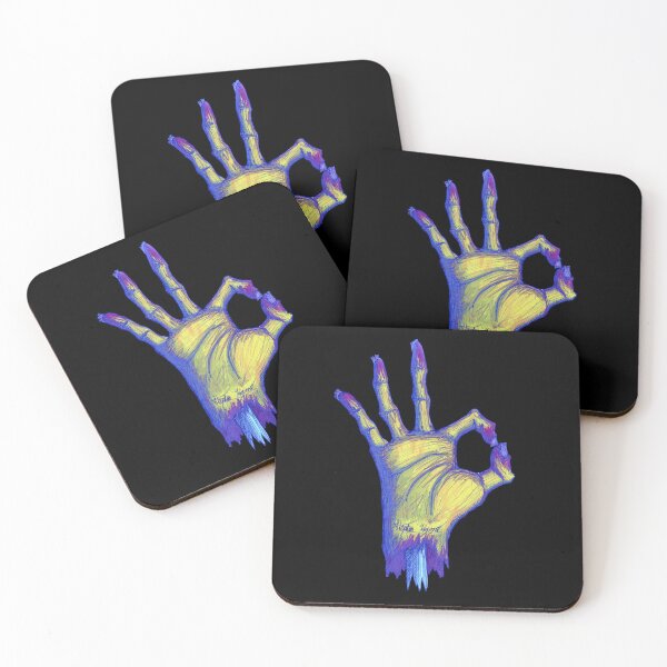 Item preview, Okay Scar-E-Moji (Equalized Edition) Iridescent Horror Emoji designed and sold by Grimmlar.