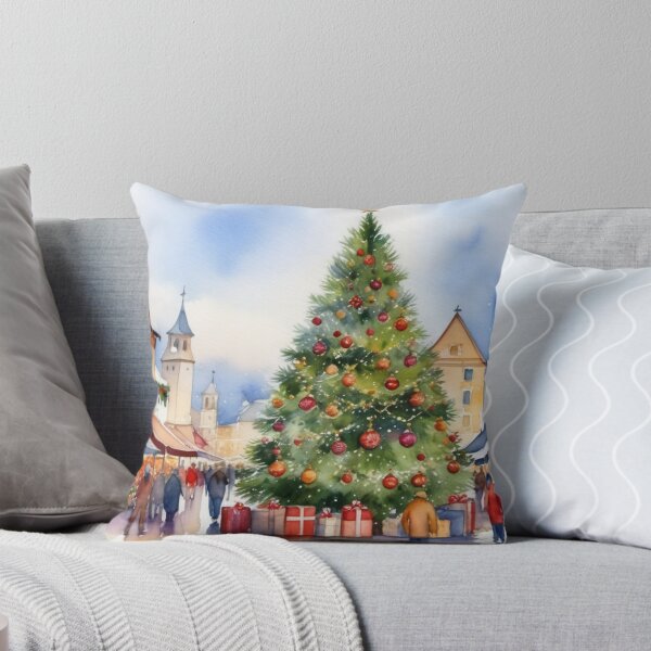Item preview, Christmas tree in a market square designed and sold by Kraftbaum.