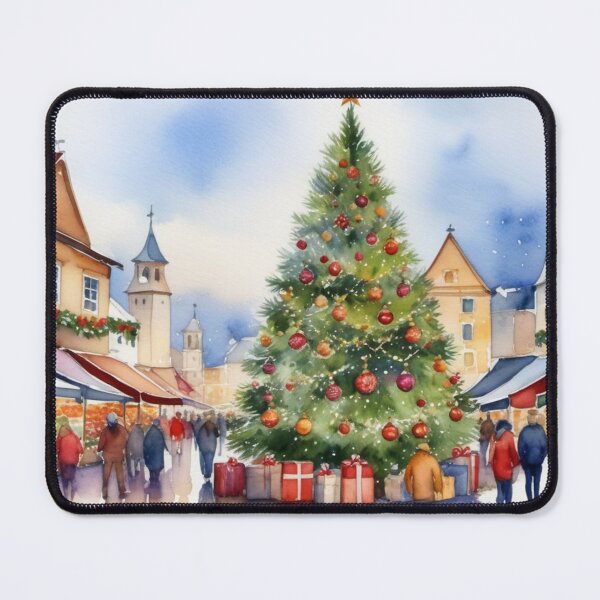 Item preview, Christmas tree in a market square designed and sold by Kraftbaum.