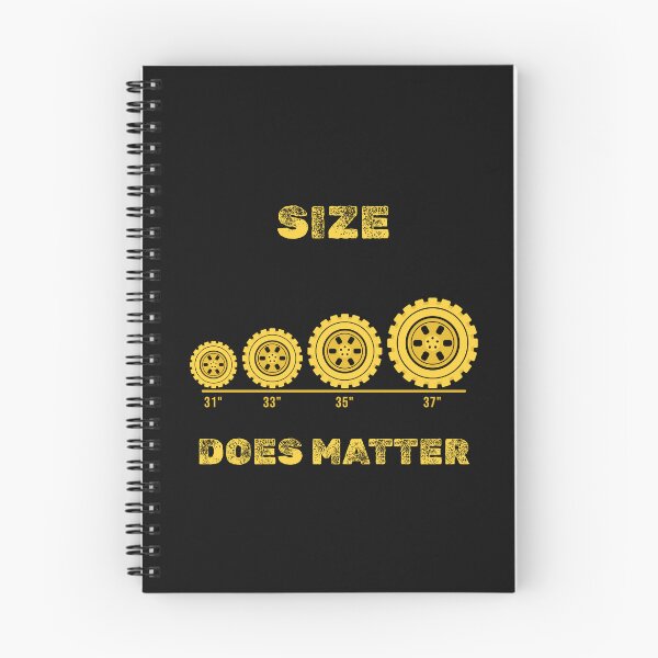 Item preview, Size Does Matter Funny 4x4 Mud Tyres Off Road designed and sold by RDMOption.