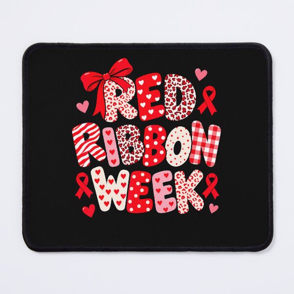 Item preview, We Wear Red For Red Ribbon Week Awareness Coquette Bow Women designed and sold by Chromatic-Cubes.