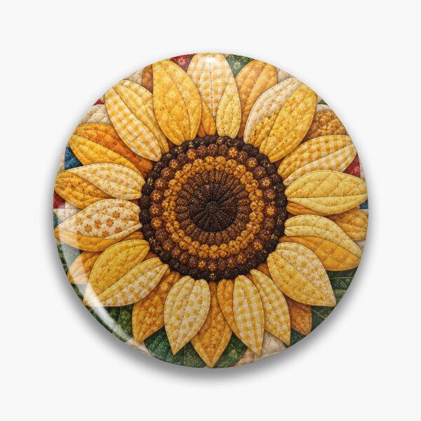 Item preview, Sunflower Quilt designed and sold by Elisabeth Lucas.