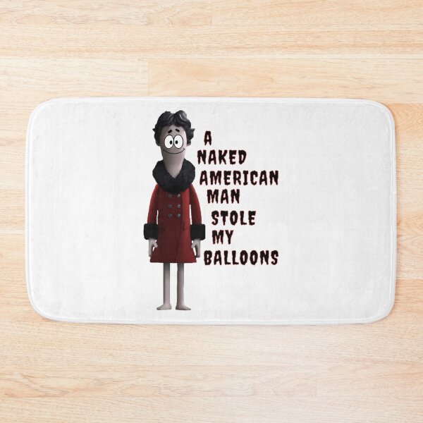 Item preview, A Naked American Man Stole My Balloon designed and sold by EulaliaKoepp.