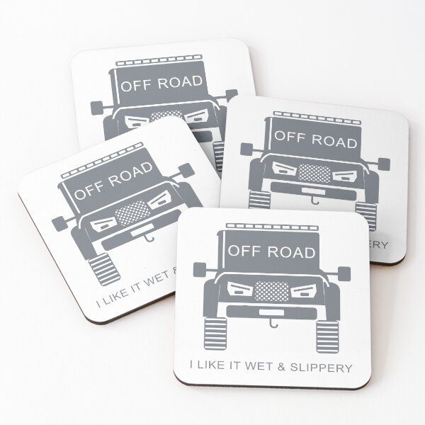 Item preview, I Like It Wet And Slippery Funny Off Road 4x4 Mud - Gunmetal designed and sold by RDMOption.